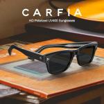 Men's Polarised UV400 Retro Square Sunglasses