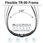 Polarized Sports Sunglasses - Lightweight UV400 Protection