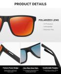 Vintage Polarized Sunglasses for Men and Women