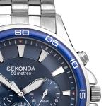 Men's Chronograph Stainless Steel Quartz Watch