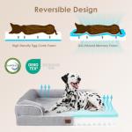 EHEYCIGA XL Orthopedic Dog Bed with Waterproof Cover