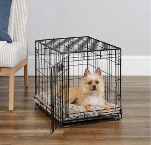 MidWest Homes for Pets Newly Enhanced Single iCrate Dog Crate 1524