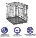 MidWest iCrate: Enhanced Single Dog Crate