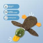 2-in-1 Stuffless Duck Dog Squeak Toy