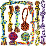 SHARLOVY Tough Chew Toy Kit for Large Dogs