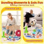 25 Pack Dog Chew Toys for Teething and Fun