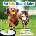 Soft Rubber Squeaky Dog Toys for Small Breeds