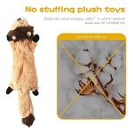 No Stuffing Plush Squeaky Dog Toy 5-Pack