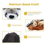 No Stuffing Plush Squeaky Dog Toy 5-Pack
