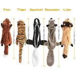 No Stuffing Plush Squeaky Dog Toy 5-Pack