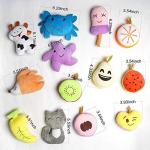 26-Pack Colorful Soft Squeaky Toys for Dogs