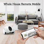Smart Pet Camera with Treat Dispenser and Audio