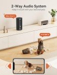 WOPET 300° Pet Camera with Treat Dispenser