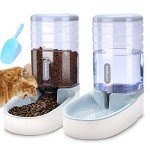 Meikuler 3.8L Automatic Pet Feeder & Water Dispenser