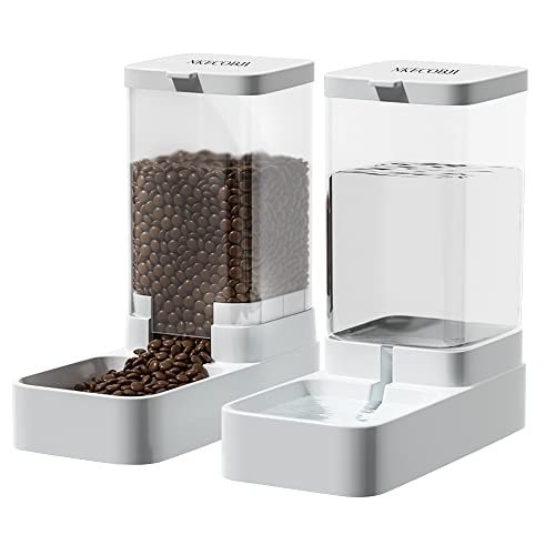 Automatic Pet Water and Food Dispenser, 3.8L