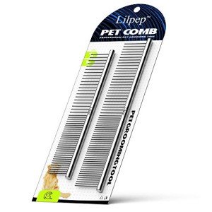 Double-Sided Stainless Steel Pet Grooming Comb