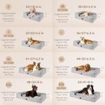 EHEYCIGA XL Orthopedic Dog Bed with Waterproof Cover