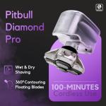 Skull Shaver Pitbull Diamond PRO Elektrorasierer für Männer