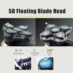 Ersatzscherköpfe für Rx7 Rasierer, 2 Stück