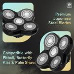 Skull Shaver Carver 5 Ersatzklingen für Köpfe