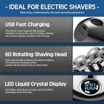 5-in-1 Elektrischer Glatzenrasierer mit 7 Köpfen