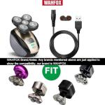 WAHFOX USB-Ladekabel für Skull Shaver Geräte