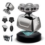 Elektrischer Glatzenrasierer 5-in-1 mit 7 Köpfen