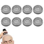 Ersatzköpfe für Skull Shaver Pitbull, 8 Stück