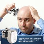 Elektrischer Glatzenrasierer 5-in-1 mit 7 Köpfen