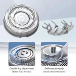 8 Ersatzklingen für Skull Shaver Pitbull Rasierer