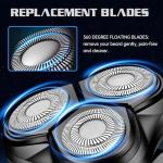 8 Ersatzklingen für Skull Shaver Pitbull Rasierer