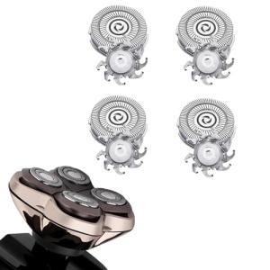 Ersatzrasierköpfe für Skull Shaver Pitbull (4er Set)