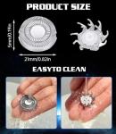 8 Ersatzklingen für Skull Shaver Pitbull Rasierer