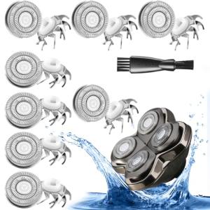 8 Stück Ersatzklingen für Skull Shaver Pitbull