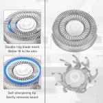 8 Ersatzklingen für Skull Shaver Pitbull Rasierer