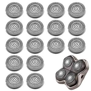 16 Rasierer Ersatzköpfe für Skull Shaver Pitbull Gold PRO