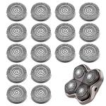 16 Rasierer Ersatzköpfe für Skull Shaver Pitbull Gold PRO