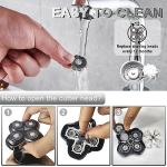 16 Rasierer Ersatzköpfe für Skull Shaver Pitbull Gold PRO