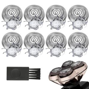 8 Ersatz-Scherköpfe für Skull Shaver Pitbull