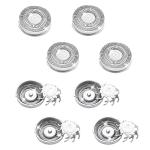 Ersatzklingen für Skull Shaver Pitbull - 8 Stück