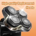 AUDOC Ersatzrasierköpfe für Skull Shaver Pitbull