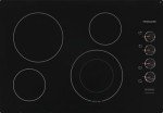 Frigidaire 30" Electric Smoothtop Cooktop - Black