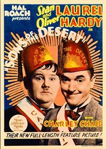 Posterazzi Sons Of The Desert From Left: Oliver Hardy Stan Laurel 1933. Movie Masterprint Poster Print, (11 x 17)