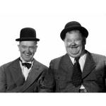 Posterazzi Stan Oliver [Laurel And Hardy] C. 1940S Photo Poster Print, (10 x 8)