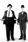 Laurel And Hardy Classic In Their Suits With Empty Pockets! 18x24 Poster