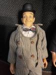Vintage 1991 Laurel & Hardy 9"  Dolls
