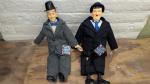 Vintage 1991 Laurel & Hardy 16" Dolls W/ Tags