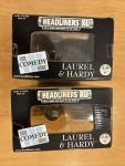 Laurel & Hardy 2pc lot Headliners XL Limited Edition Figures new in box comedy