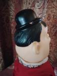 Vintage 1973 Laurel Hardy Talking Doll Oliver Hardy Vinyl Figure Berman Anderson