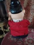 Vintage 1973 Laurel Hardy Talking Doll Oliver Hardy Vinyl Figure Berman Anderson